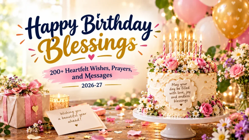 Happy Birthday Blessings