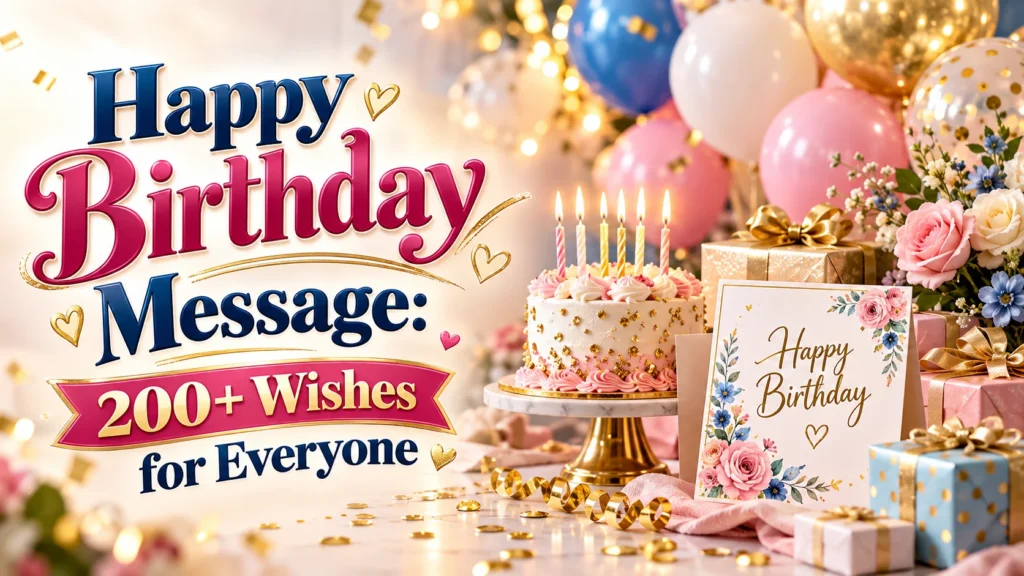 Happy Birthday Message