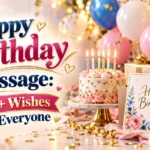 Happy Birthday Message