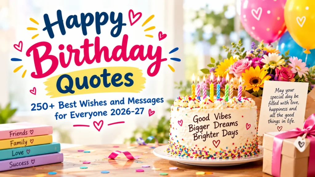 Happy Birthday Quotes